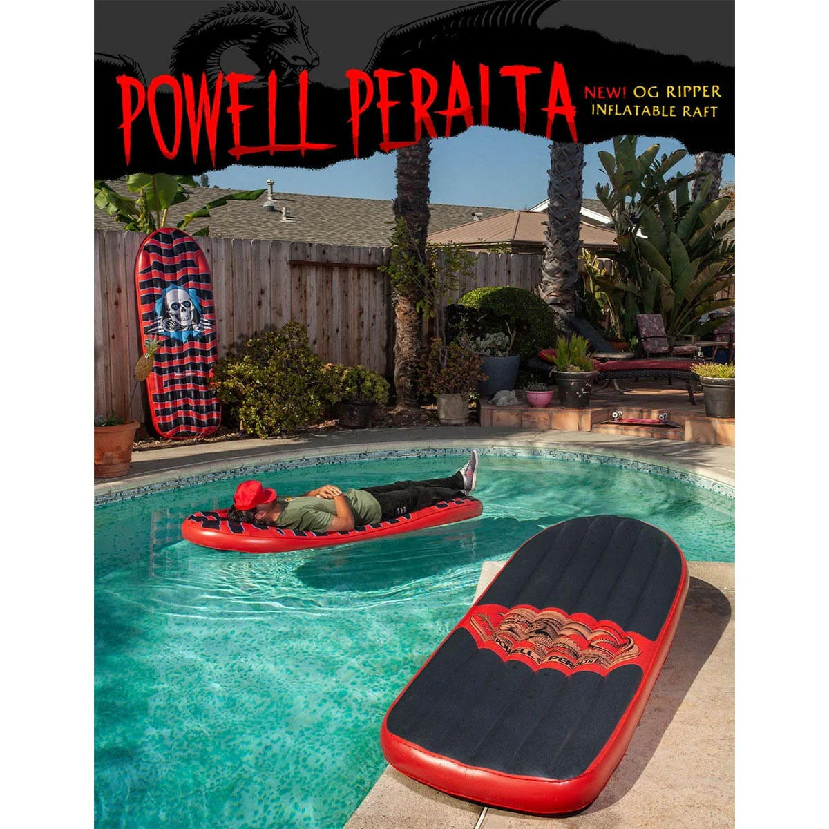 Powell Peralta - Ripper Raft Red - Image 4