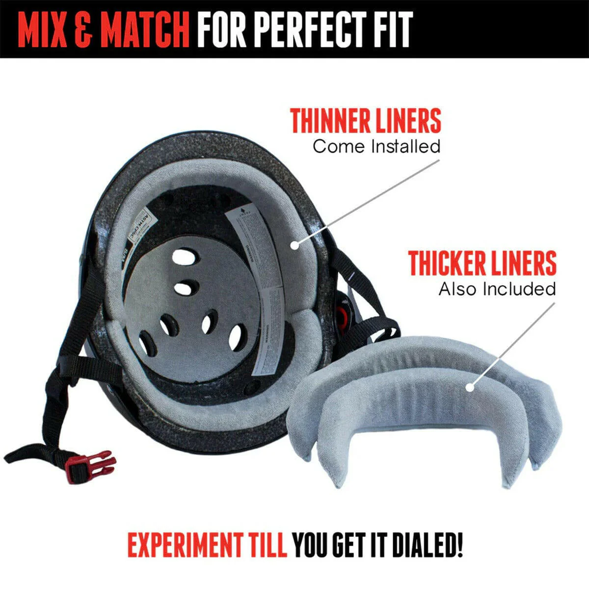 Triple 8 - Certified Sweatsaver Helmet Skate Like A Girl - Image 5